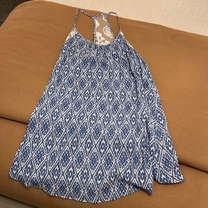 Blue & white boutique dress. Never worn. Size small.